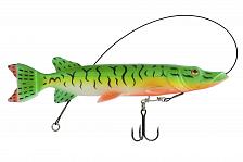 Фото виброхвост оснащенный kyoda live pike, размер 190 мм, вес 60 гр, цвет 081, 1 шт