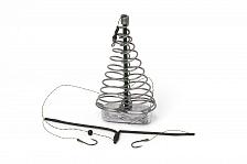 Фото кормушка дубль оснащенная (2 крючка) 80 гр 