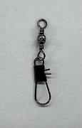 Фото вертлюг с карабином barrel swivel with interlock snap, размер 05 (100шт.)