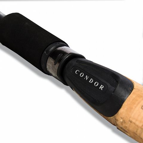 Фото спиннинг condor "chester" длина 2.45 м, тест 5-25 гр, carbon im8, штекер
