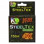 Фото steeltex green 4x d-0,28 мм, l-150 м, цвет зеленый, разрывная нагрузка 16,00 кг