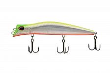 Фото воблер kyoda pocky minnow-130f, длина 130 мм, вес 17,5  гр, цвет p1247 заглубление 0,1 - 0,2 м.