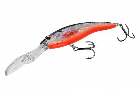 Фото воблер kyoda marqiz minnow-90f, длина 9,0 см, вес 14,0 гр, цвет p2317, заглубление 5,0-7,0 м