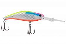 Фото воблер kyoda sharp minnow-75f, длина 7.5 см, вес 12.0 гр, цвет p1580, заглубление 1.5-4 м.