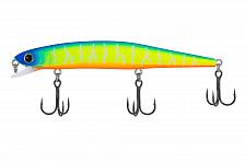 Фото воблер kyoda amfibia minnow 110f, длина 11,0 см, вес 11 гр, заглубление 0,3-0,6 м. цвет p2577