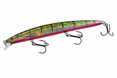 Фото воблер kyoda blade minnow-144f, длина 144 мм, вес 19 гр, цвет p1044 заглубление 0.4 - 0.8 м.