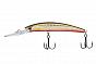 Фото воблер kyoda pelipper minnow-110f, длина 110 мм, вес 16,5  гр, цвет p1052 заглубление 0- 3 м.