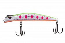 Фото воблер kyoda pocky minnow-100f, длина 100 мм, вес 10,5  гр, цвет p1433  заглубление 0 - 0,2 м.