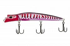 Фото воблер kyoda pocky minnow-130f, длина 130 мм, вес 17,5  гр, цвет p2312-2 заглубление 0,1 - 0,2 м.