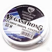 Фото megastrong fluorocarbon coating d-0,10 мм, l-50 м, (10 шт)