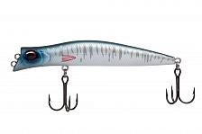 Фото воблер kyoda pocky minnow-100f, длина 100 мм, вес 10,5  гр, цвет p1065 заглубление 0 - 0,2 м.