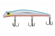 Фото воблер kyoda pocky minnow-130f, длина 130 мм, вес 17,5  гр, цвет p2275 заглубление 0,1 - 0,2 м.