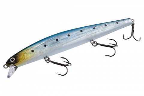 Фото воблер kyoda blazer minnow-123f, длина 12,3 см, вес 15,0 гр, цвет p2239, заглубление 0,3-0,5 м