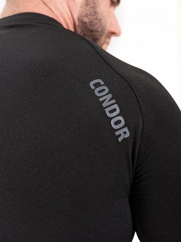 Фото термобелье "condor", "thermo24", нательное, комплект, полиэстр 92%, спандекс 8%, цвет черн., р-р 3xl