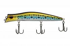 Фото воблер kyoda pocky minnow-130f, длина 130 мм, вес 17,5  гр, цвет p693 заглубление 0,1 - 0,2 м.