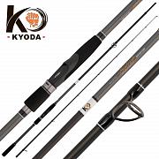 Фото спиннинг kyoda solist, длина 2,44 м, тест 3-18 гр, штекер