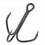 Фото крючок-тройник condor treble hook (23108) №1 bn (15 шт/упак)