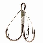 Фото крючок-тройник незацепляйка condor weedless treble hook №4 bn (25 шт./упак)